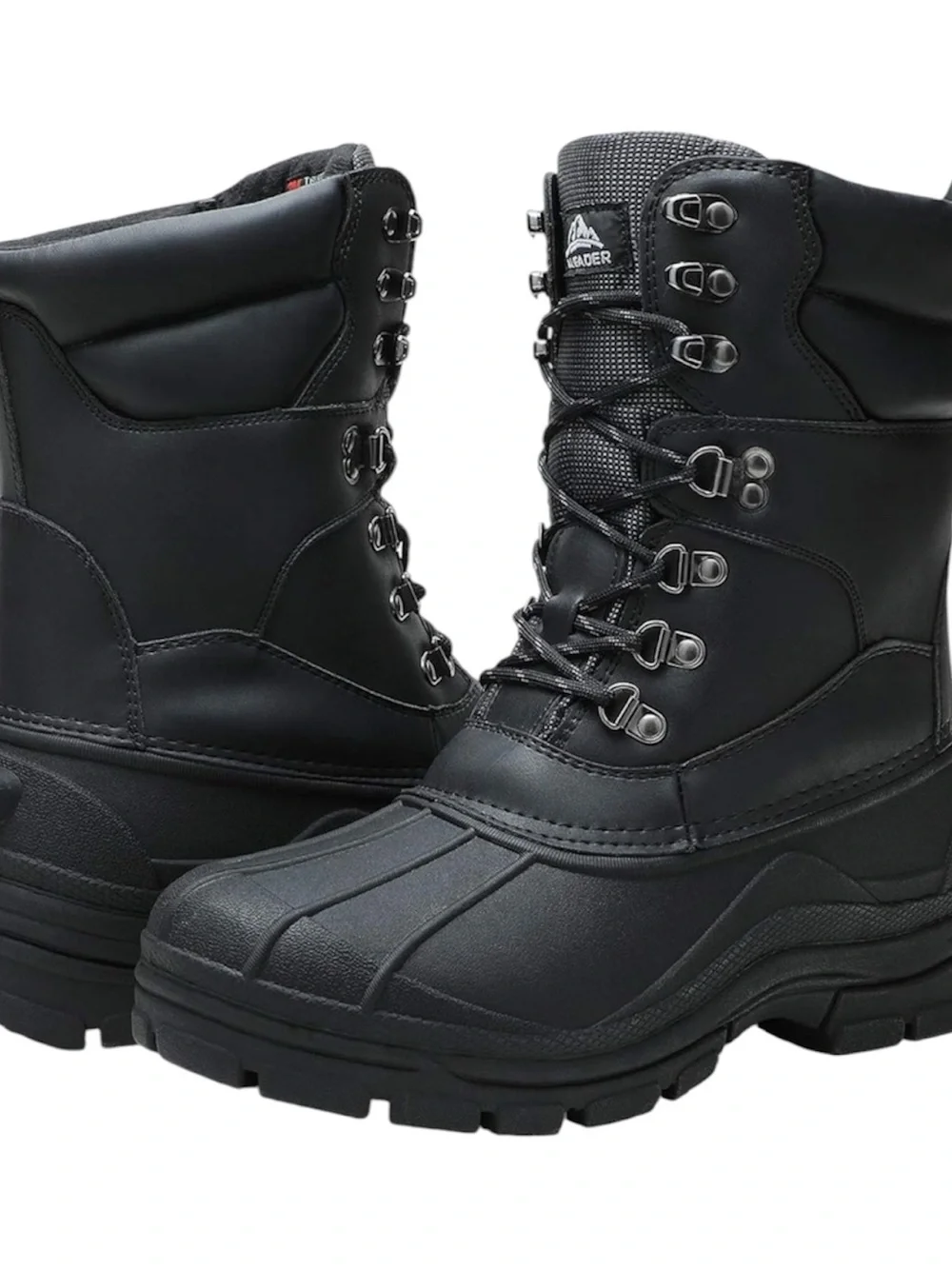 ALEADER Men's Waterproof Winter Snow Boots Thinsulate size 9